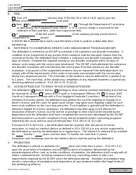 Form NHJB-2793-S Dwi Fourth or Subsequent Offense Sentencing Order - New Hampshire, Page 2