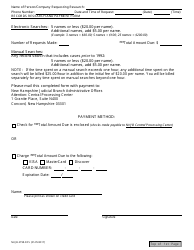 Form NHJB-2798-DFS Records Research and Payment Form - New Hampshire, Page 2
