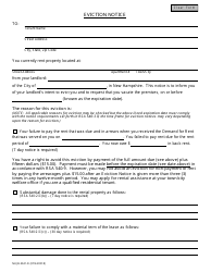 Document preview: Form NHJB-3041-D Eviction Notice - New Hampshire