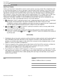 Form NHJB-2332-D Land Use Citation - New Hampshire, Page 2