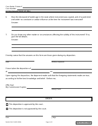 Form NHJB-2124-P Deposition in Proof of Will - New Hampshire, Page 2