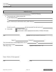Form NHJB-2126-P Return / Notice of Sale - New Hampshire, Page 2
