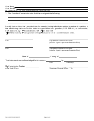 Form NHJB-2657-P Petition to Accept Guardianship/Conservatorship - New Hampshire, Page 2