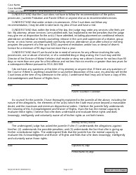 Form NHJB-2218-DF Chins Acknowledgment and Waiver of Rights - New Hampshire, Page 2