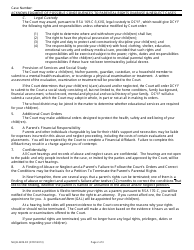 Form NHJB-2209-DF Acknowledgment of Possible Consequences to Parental Rights in Abuse and Neglect Cases - New Hampshire, Page 2
