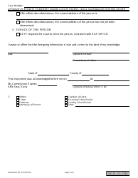 Form NHJB-3031-DF Affidavit to Identify and/or Locate a Parent, Legal Guardian or Putative Father - New Hampshire, Page 3