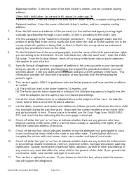 Instructions for Form NHJB-2188-F Petition for Termination of Parental Rights - New Hampshire, Page 2