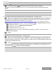 Form NHJB-2064-F Parenting Plan - New Hampshire, Page 8