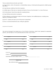 Form D-1 Application for License for New Hampshire Issuer-Dealer - New Hampshire, Page 2