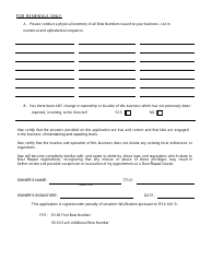 Form RDMV717 Application &quot; Boat Repair Dealer Registration - New Hampshire, Page 2