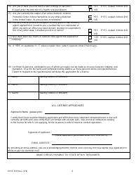 Form DSSP259 Individual Application for Private Investigator, Security Guard or Bail Recovery Agent License - New Hampshire, Page 2