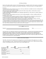 Form DSFM140 Code Amendment Proposal Petition - New Hampshire, Page 2