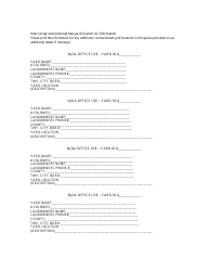 Apiary Registration Form - New Jersey, Page 2