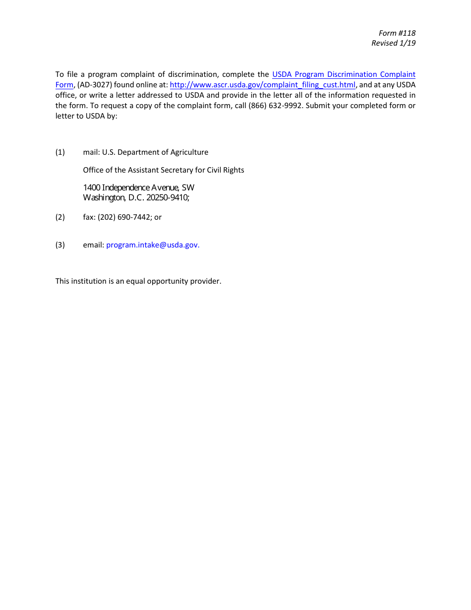 Form 118 Residential Child Care Institution (Rcci) Intake Application - New Jersey, Page 2
