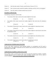 Instructions for Form 37 Edit Check Worksheet for Vended Sponsors - New Jersey, Page 2