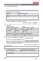Form 29 Muti-Jurisdictional Business Form - New Jersey, Page 7