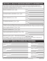 Claim Application Form - New Jersey, Page 11