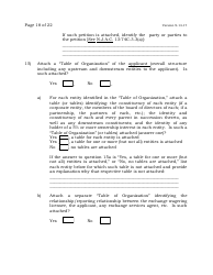 Exchange Management Agent License Application - New Jersey, Page 18