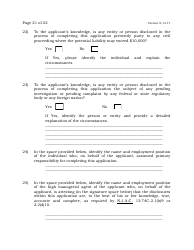 Exchange Management Agent License Application - New Jersey, Page 21