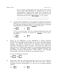 Exchange Management Agent License Application - New Jersey, Page 5