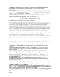 Insurance Education Provider Application - New Jersey, Page 2