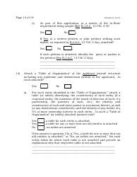 Exchange Services Agent License Application - New Jersey, Page 14