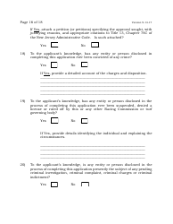 Exchange Services Agent License Application - New Jersey, Page 16