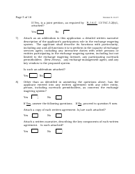 Exchange Services Agent License Application - New Jersey, Page 5