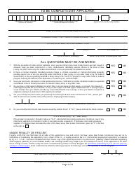 Referral Agent Application for Reinstatement/Transfer, Name Change or Change of License Type - New Jersey, Page 2