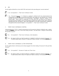 New Jersey General Eligibility Requirements Worksheet - Property/Casualty - New Jersey, Page 5