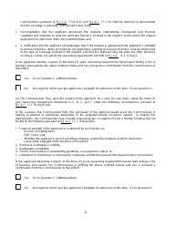 New Jersey General Eligibility Requirements Worksheet - Property/Casualty - New Jersey, Page 8