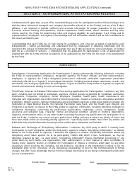 Form MC-6 New Jersey Physician Recredentialing Application - New Jersey, Page 6