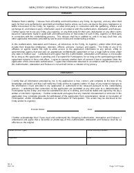 Form MC-6 New Jersey Physician Recredentialing Application - New Jersey, Page 7