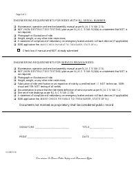 Form ES-90B Application for Individual Approval - New Jersey, Page 2