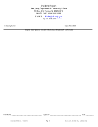 Incident Report - New Jersey, Page 2