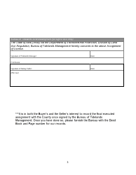 License Assignment Form - New Jersey, Page 3