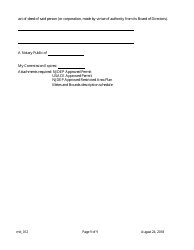 Grant of Conservation Restriction (Routine Mitigation Site) - New Jersey, Page 9