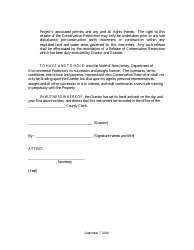 Grant of Conservation Restriction (Czm Mitigation Site Area) - New Jersey, Page 10