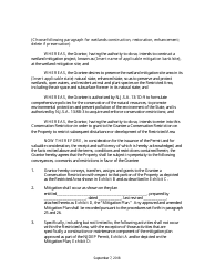 Grant of Conservation Restriction (Czm Mitigation Site Area) - New Jersey, Page 2