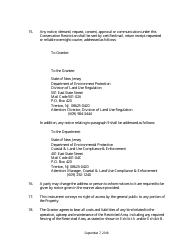 Grant of Conservation Restriction (Czm Mitigation Site Area) - New Jersey, Page 6
