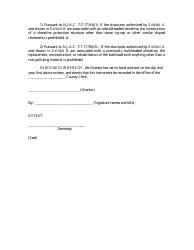 Declaration of Conservation Restriction (Docs in Shellfish Habitat) - New Jersey, Page 2