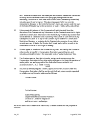 Grant of Conservation Restriction (Riparian Zone Mitigation) - New Jersey, Page 5