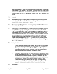 Grant of Conservation Restriction (Riparian Zone Mitigation) - New Jersey, Page 7