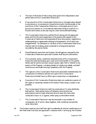 Grant of Conservation Restriction (Riparian Zone Mitigation) - New Jersey, Page 8