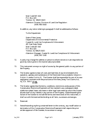 Grant of Conservation Restriction/Easement (Shore Protection Structure Area) - New Jersey, Page 5