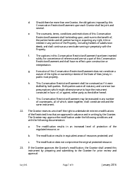 Grant of Conservation Restriction/Easement (Shore Protection Structure Area) - New Jersey, Page 7