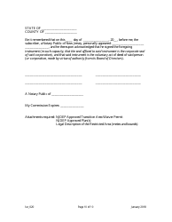 Grant of Conservation Restriction (Transition Area Waiver) - New Jersey, Page 10