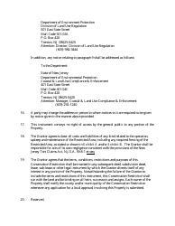 Grant of Conservation Restriction (Intertidal/Subtidal Mitigation Site Area) - New Jersey, Page 6