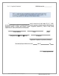 Affidavit of Record for Reader/Interpreter (Reader) Boiler Operator Examination - New Jersey, Page 4