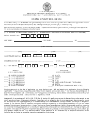 Document preview: Crane Operator License - New Jersey